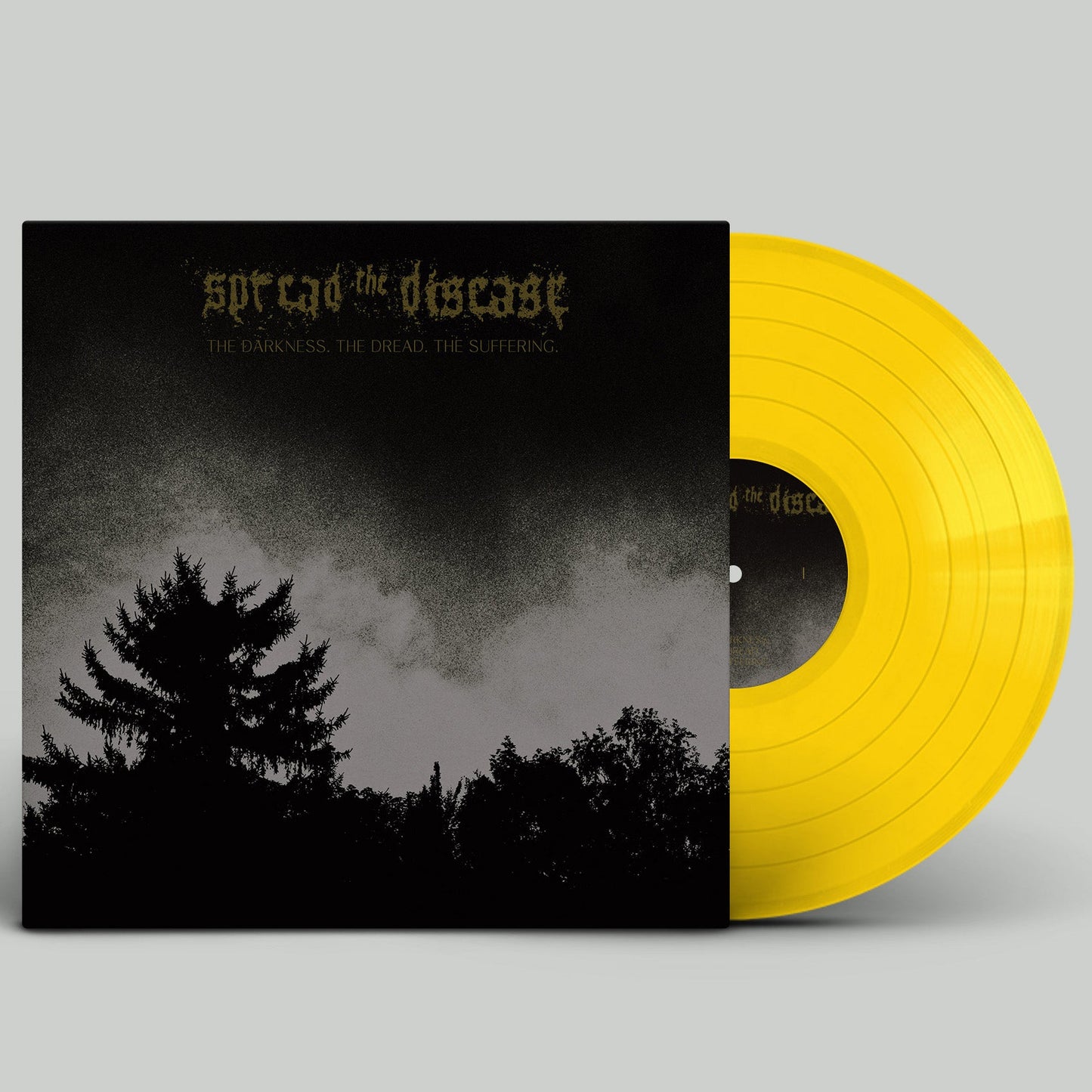 SPREAD THE DISEASE - The Darkness. The Dread. The Suffering. LP