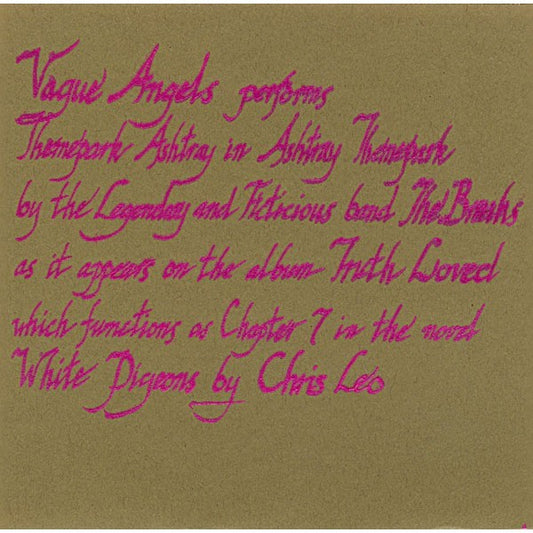VAGUE ANGELS - Lavender Diamond 7''