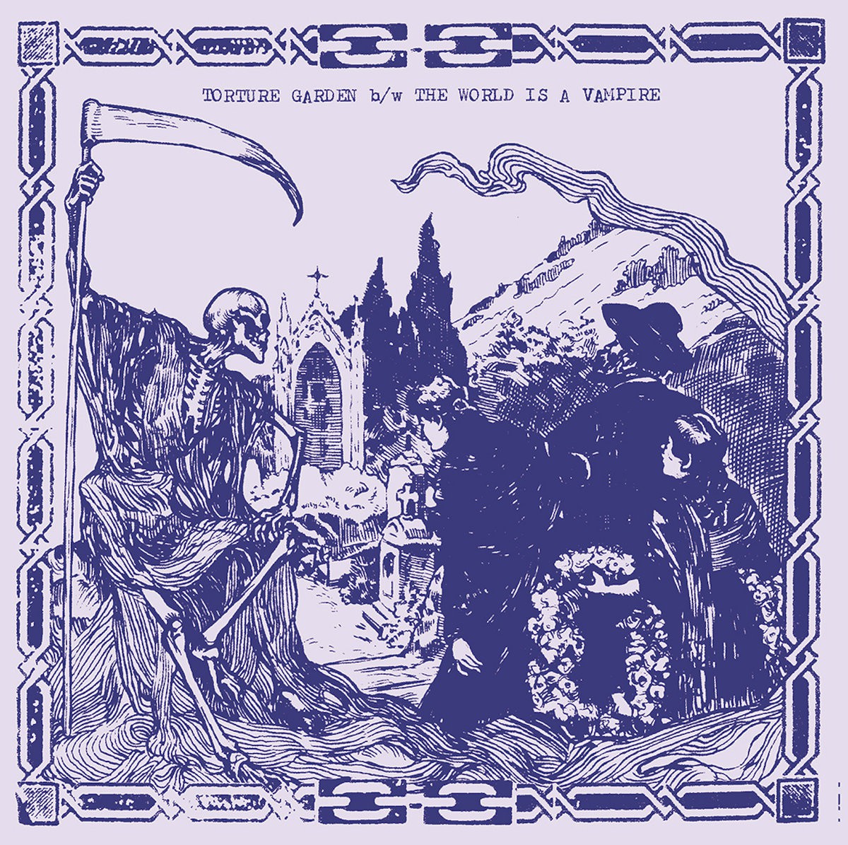 THE WORLD IS A VAMPIRE / TORTURE GARDEN - Split 7''