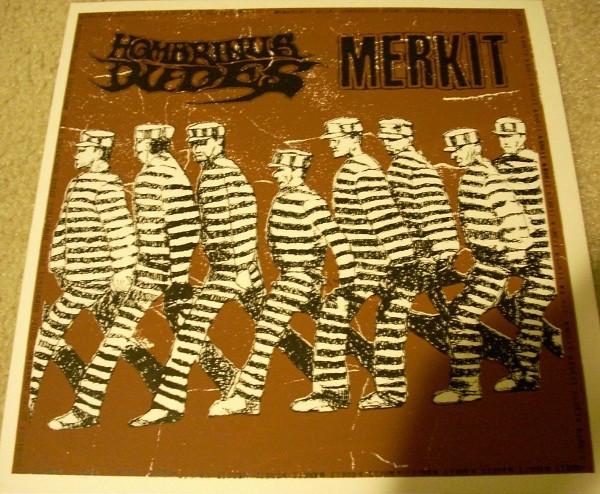 MERKIT / HOMBRINUS DUDES - Split LP