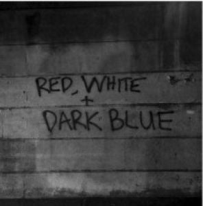 DARK BLUE - Red White LP