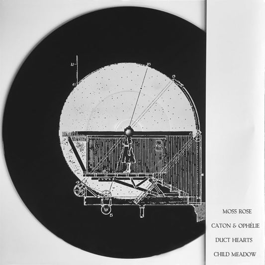 DUCT HEARTS / MOSS ROSE / CATON & OPELIE / CHILD MEADOW - Split LP