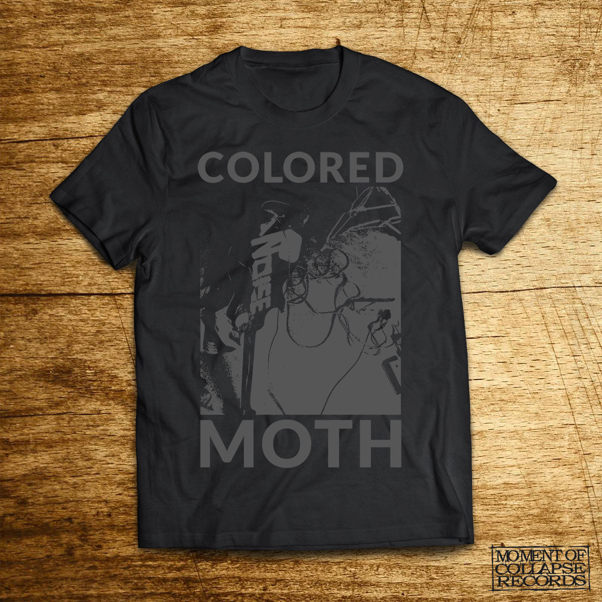 COLORED MOTH - Guitar SHIRT