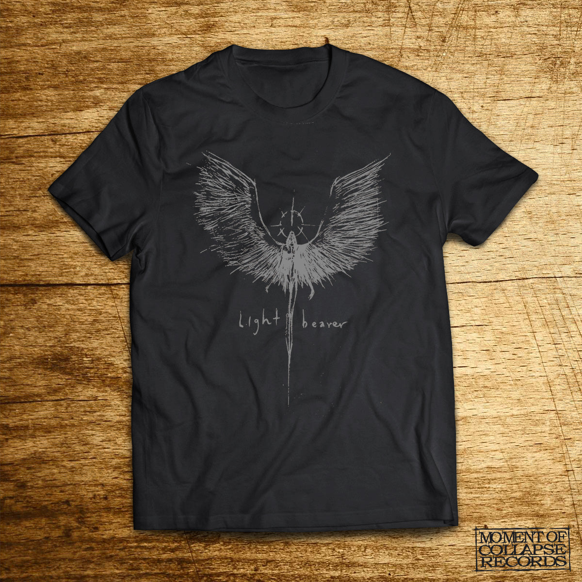 LIGHT BEARER - Angel SHIRT (black)