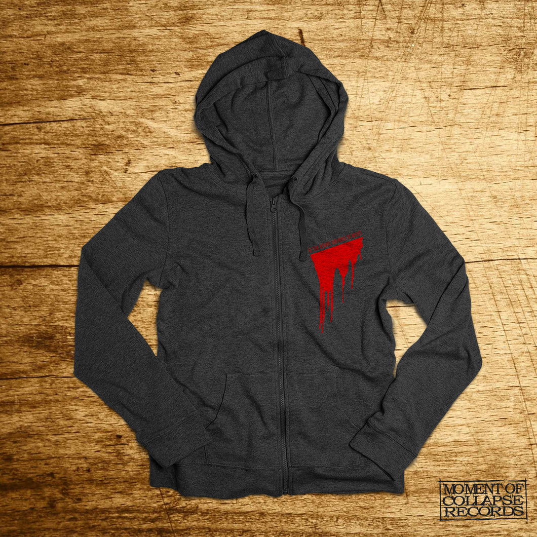 VI SOM ÄLSKADE VARANDRA SA MYCKET - Blood ZIPPED HOODIE
