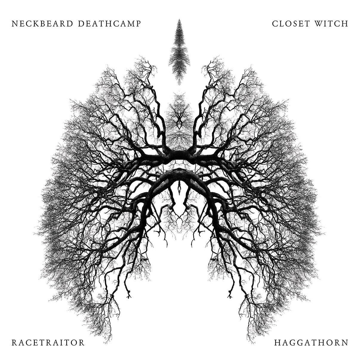 CLOSET WITCH / RACETRAITOR / NECKBEARD DEATHCAMP / HAGGATHORN - 2x7''